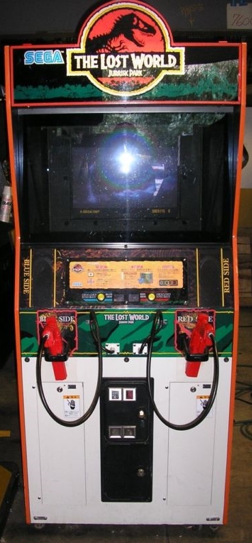 THE LOST WORLD JURASSIC PARK Arcade Game